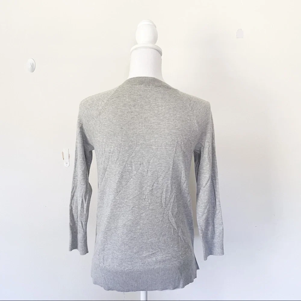 Loft / XS / Embroidered Cottagecore Bicycle Sweater - Picture 3 of 6